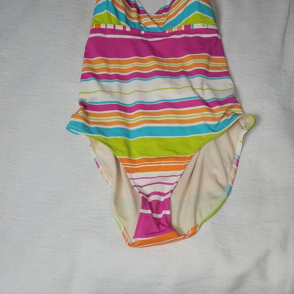 Sand N Sun Swimsuit Womens One Piece Bathing Suit Sz 18W/20W Plus Size Pool - Picture 3 of 16